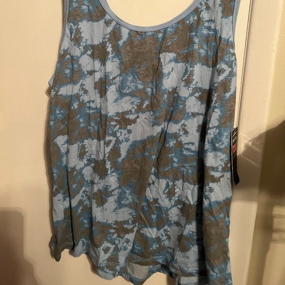 NWT THREE HEARTS DRESSY TANK COTTON SZ1X - Picture 4 of 5